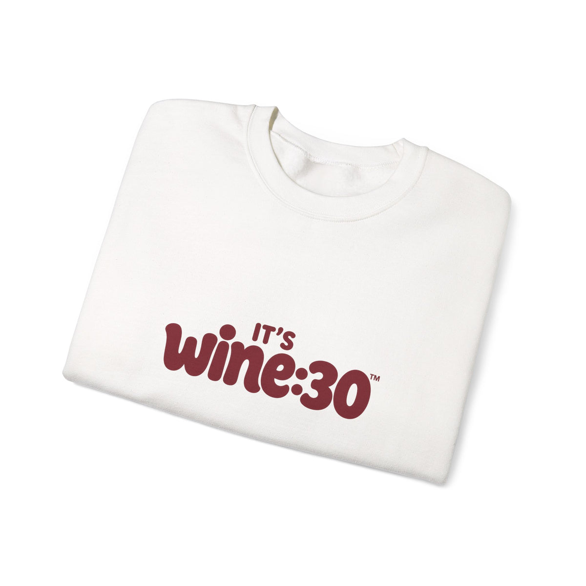 It’s Wine:30™ Casual Crewneck Sweatshirt