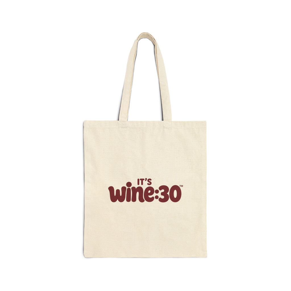 It’s Wine:30™ Casual Canvas Tote