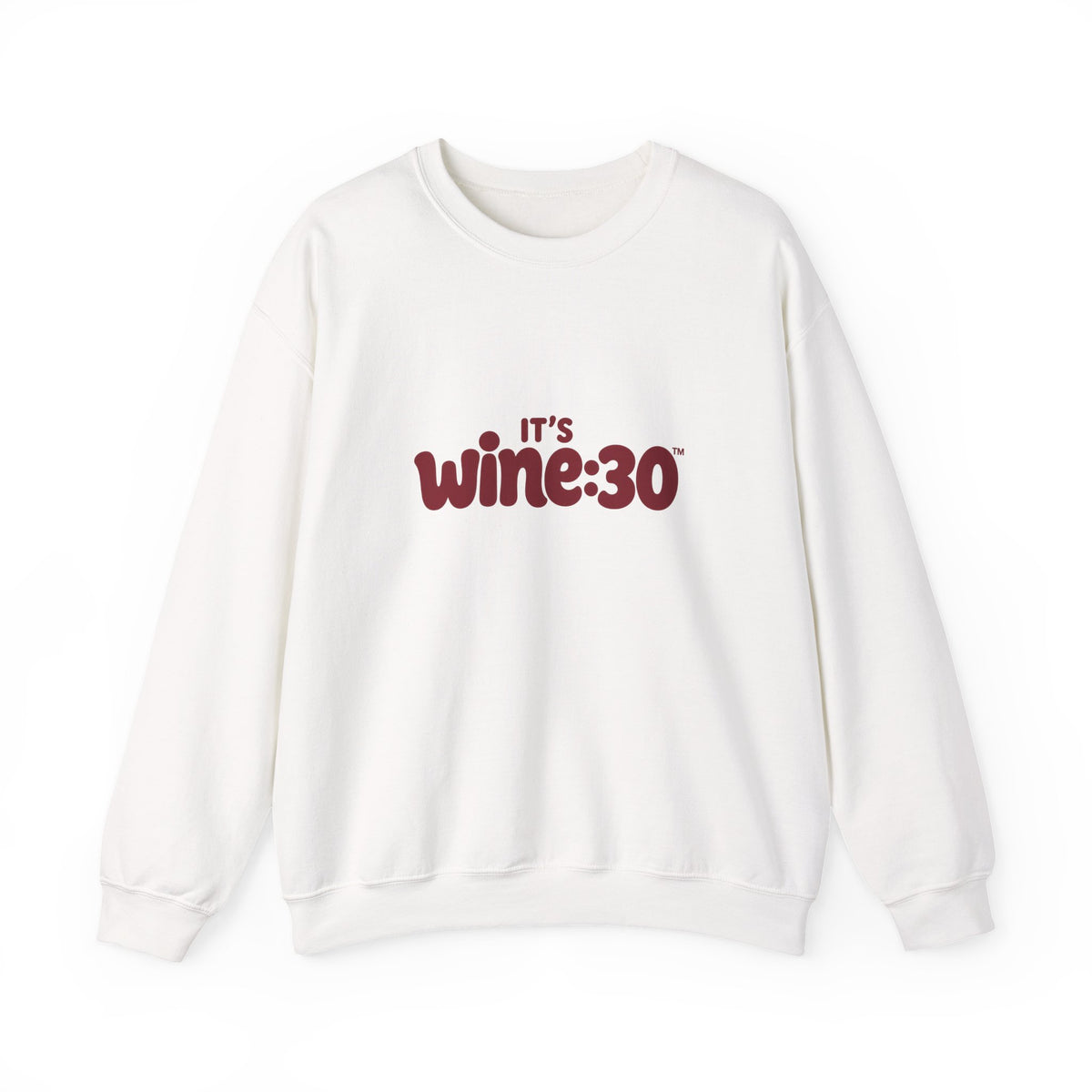 It’s Wine:30™ Casual Crewneck Sweatshirt